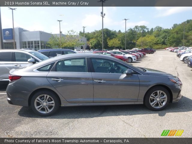 2019 Hyundai Sonata SEL in Machine Gray