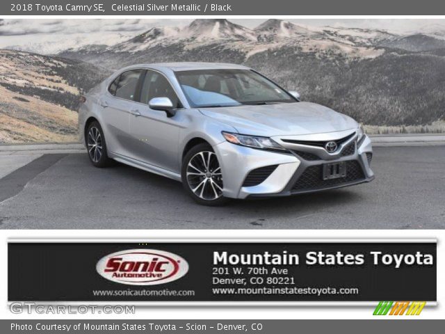 2018 Toyota Camry SE in Celestial Silver Metallic