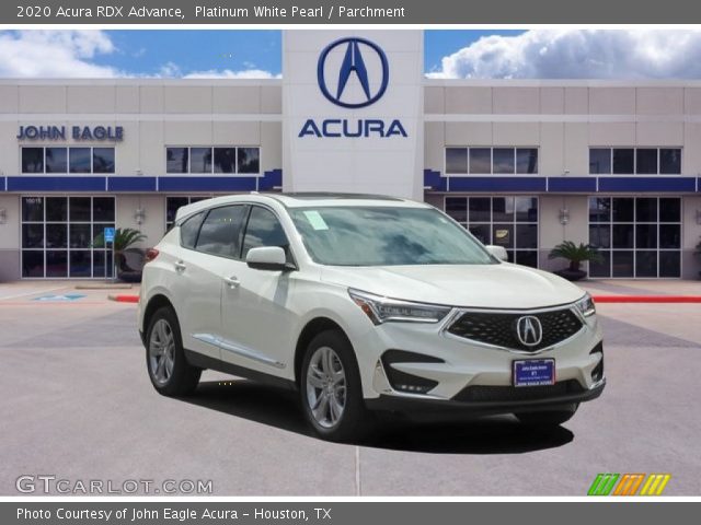 2020 Acura RDX Advance in Platinum White Pearl