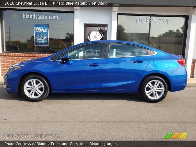 2018 Chevrolet Cruze LT in Kinetic Blue Metallic