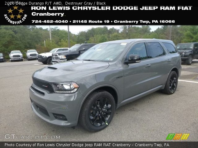 2020 Dodge Durango R/T AWD in Destroyer Gray