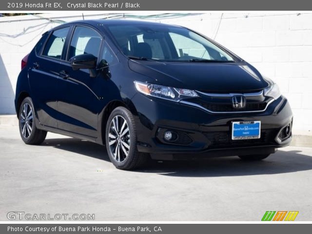 2019 Honda Fit EX in Crystal Black Pearl