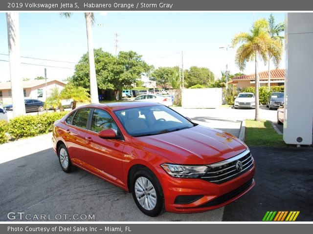 2019 Volkswagen Jetta S in Habanero Orange