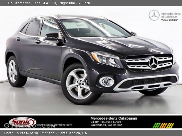 2019 Mercedes-Benz GLA 250 in Night Black