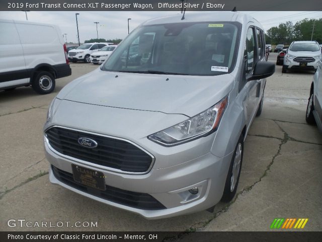 2019 Ford Transit Connect XLT Passenger Wagon in Diffused Silver