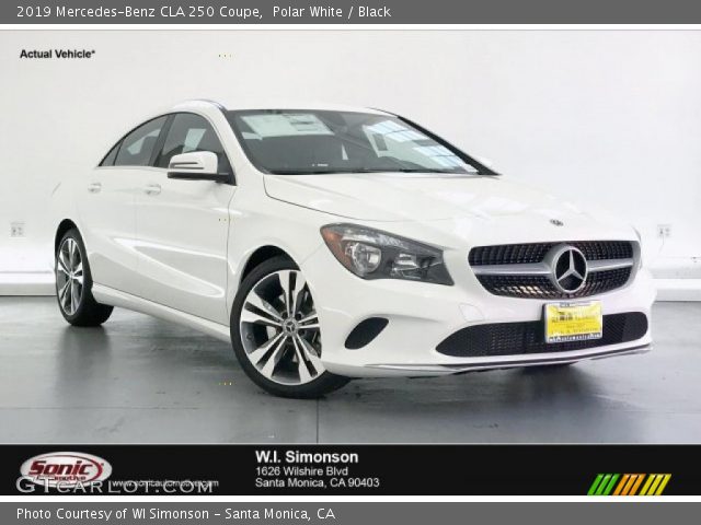 2019 Mercedes-Benz CLA 250 Coupe in Polar White