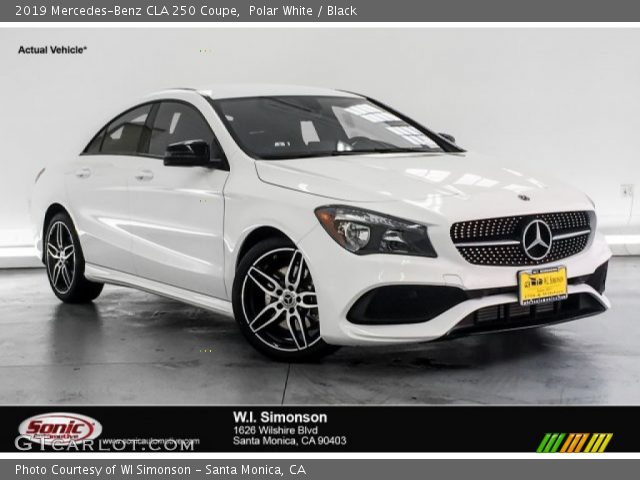 2019 Mercedes-Benz CLA 250 Coupe in Polar White