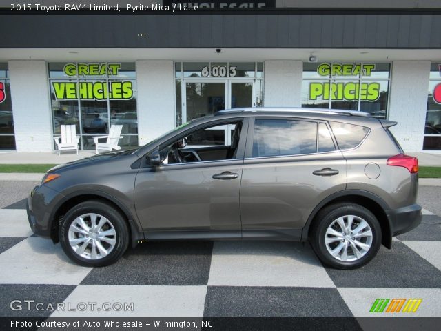 2015 Toyota RAV4 Limited in Pyrite Mica