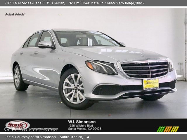 2020 Mercedes-Benz E 350 Sedan in Iridium Silver Metallic