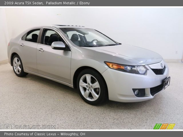 2009 Acura TSX Sedan in Palladium Metallic
