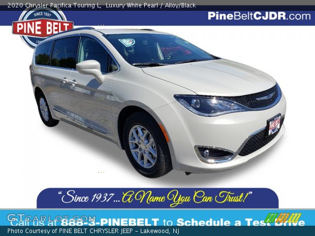 2020 Chrysler Pacifica Touring L in Luxury White Pearl
