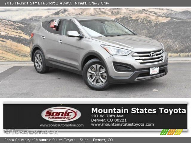 2015 Hyundai Santa Fe Sport 2.4 AWD in Mineral Gray