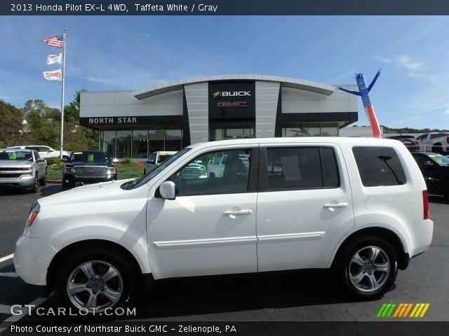 2013 Honda Pilot EX-L 4WD in Taffeta White