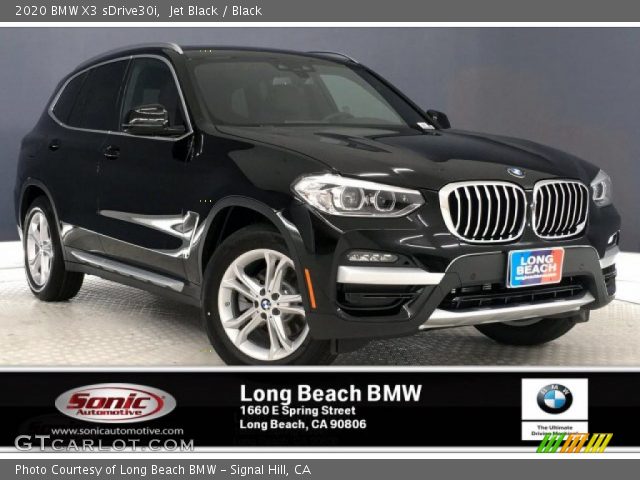 2020 BMW X3 sDrive30i in Jet Black