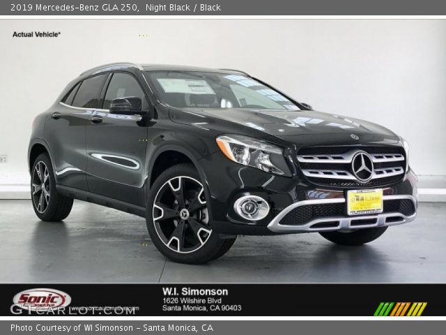 2019 Mercedes-Benz GLA 250 in Night Black