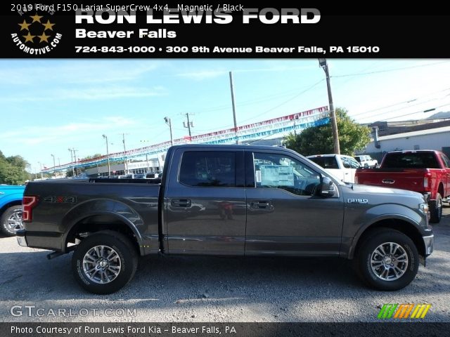 2019 Ford F150 Lariat SuperCrew 4x4 in Magnetic