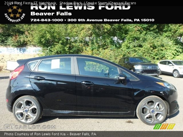 2019 Ford Fiesta ST Hatchback in Shadow Black