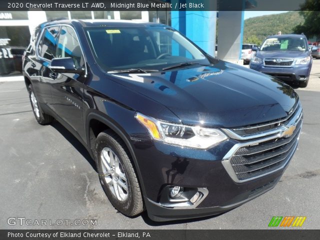 2020 Chevrolet Traverse LT AWD in Midnight Blue Metallic