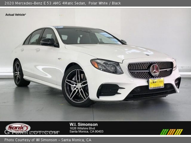 2020 Mercedes-Benz E 53 AMG 4Matic Sedan in Polar White