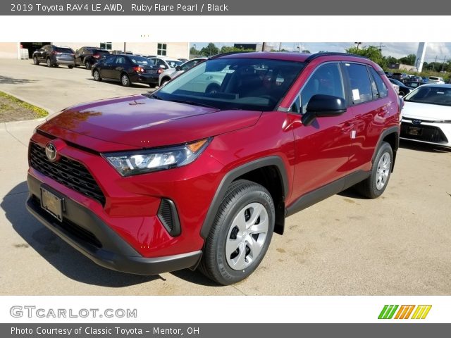 2019 Toyota RAV4 LE AWD in Ruby Flare Pearl