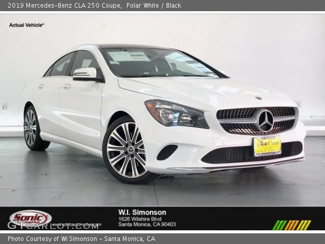 2019 Mercedes-Benz CLA 250 Coupe in Polar White