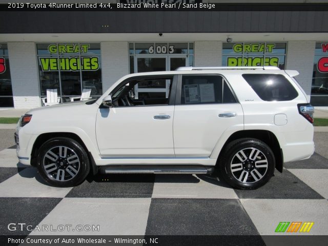 2019 Toyota 4Runner Limited 4x4 in Blizzard White Pearl