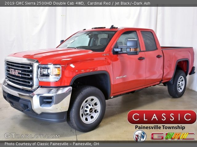 2019 GMC Sierra 2500HD Double Cab 4WD in Cardinal Red