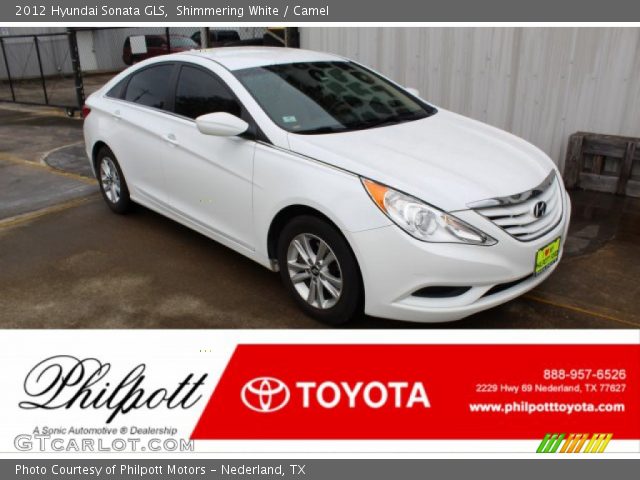 2012 Hyundai Sonata GLS in Shimmering White