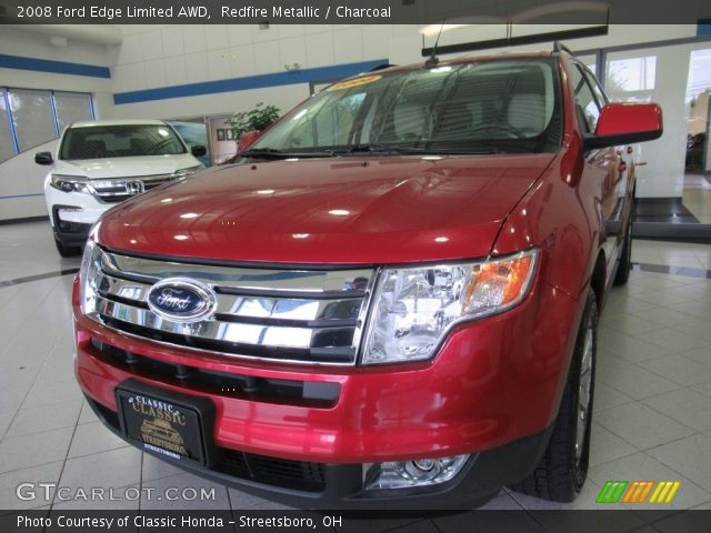 2008 Ford Edge Limited AWD in Redfire Metallic