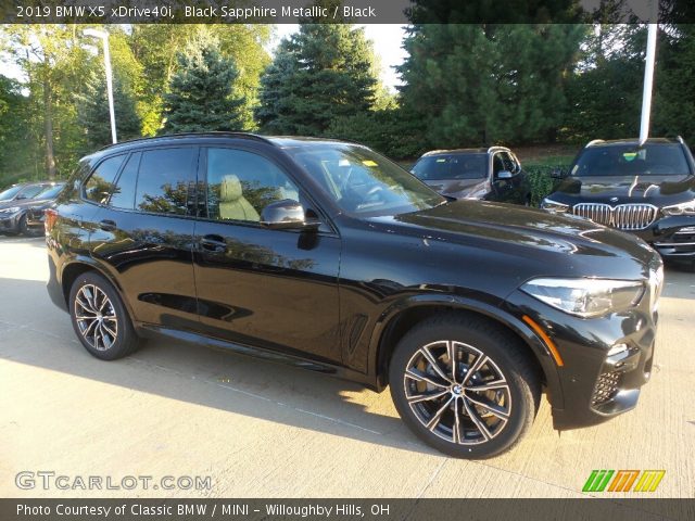 2019 BMW X5 xDrive40i in Black Sapphire Metallic