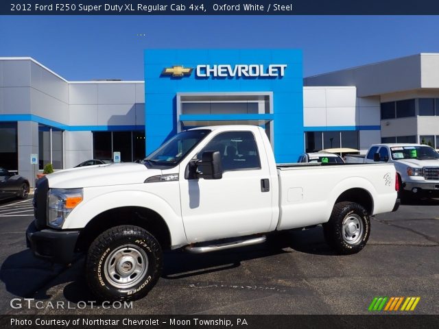 2012 Ford F250 Super Duty XL Regular Cab 4x4 in Oxford White