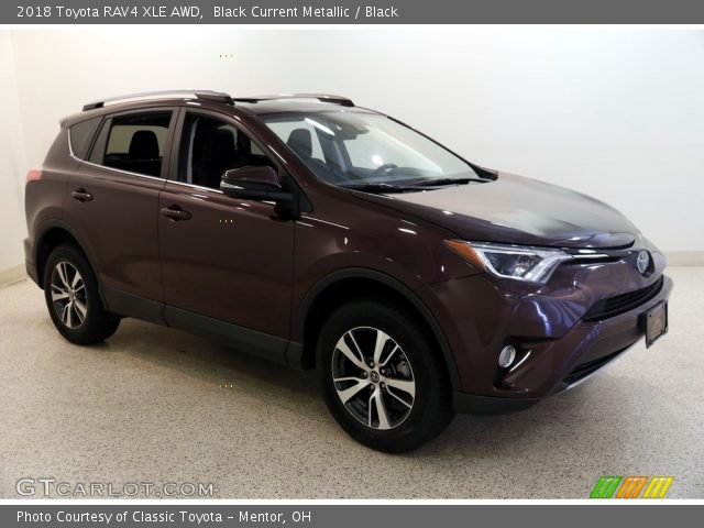 2018 Toyota RAV4 XLE AWD in Black Current Metallic