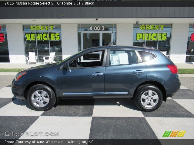 2015 Nissan Rogue Select S in Graphite Blue