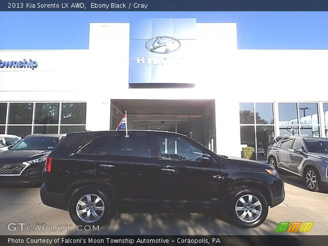 2013 Kia Sorento LX AWD in Ebony Black