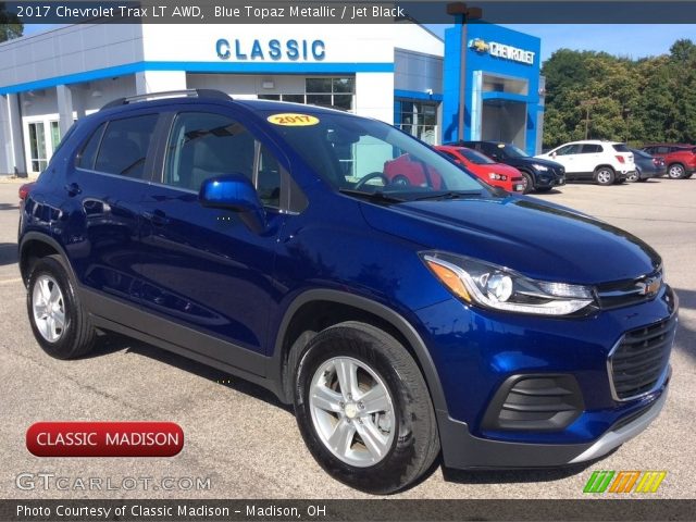 2017 Chevrolet Trax LT AWD in Blue Topaz Metallic