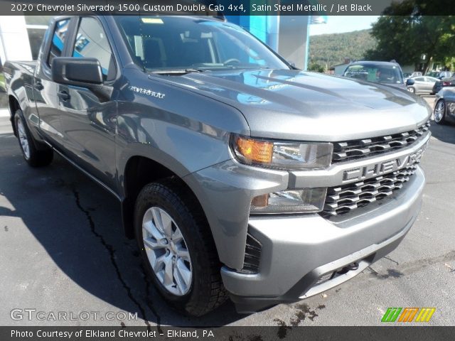 2020 Chevrolet Silverado 1500 Custom Double Cab 4x4 in Satin Steel Metallic