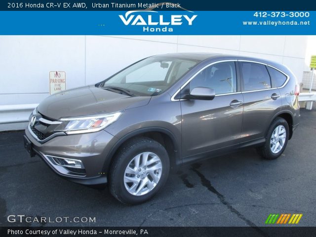 2016 Honda CR-V EX AWD in Urban Titanium Metallic