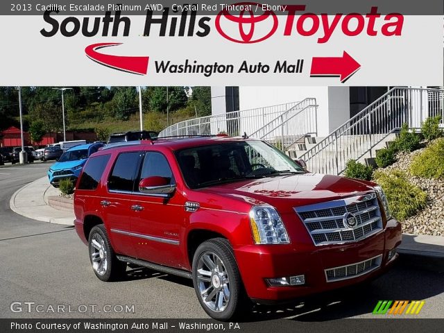 2013 Cadillac Escalade Platinum AWD in Crystal Red Tintcoat