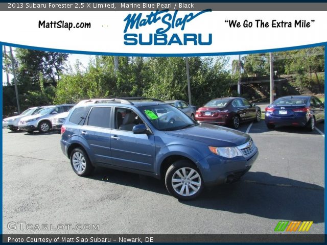 2013 Subaru Forester 2.5 X Limited in Marine Blue Pearl