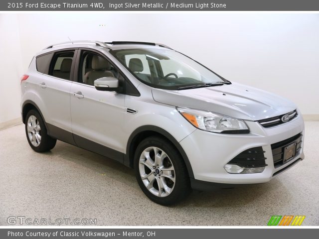 2015 Ford Escape Titanium 4WD in Ingot Silver Metallic
