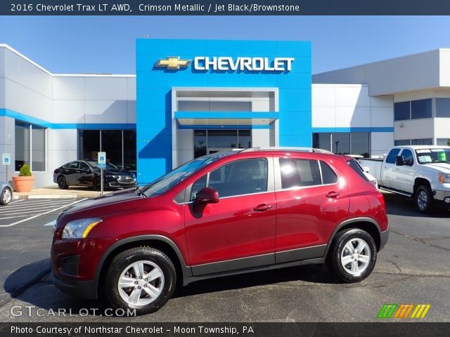 2016 Chevrolet Trax LT AWD in Crimson Metallic
