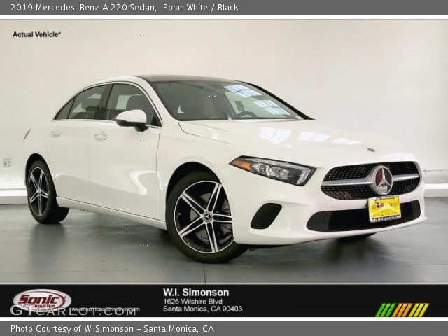 2019 Mercedes-Benz A 220 Sedan in Polar White