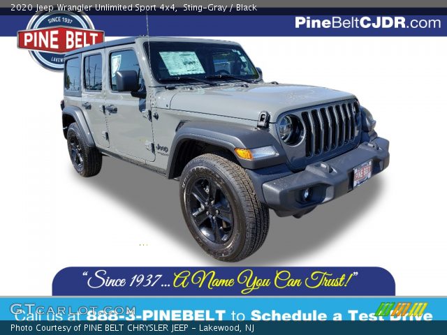 2020 Jeep Wrangler Unlimited Sport 4x4 in Sting-Gray