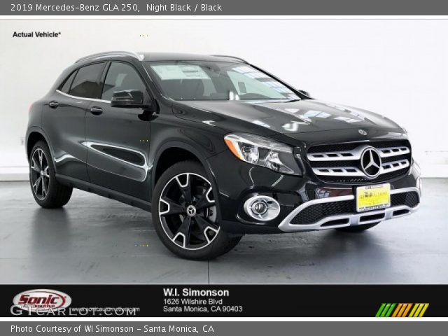 2019 Mercedes-Benz GLA 250 in Night Black