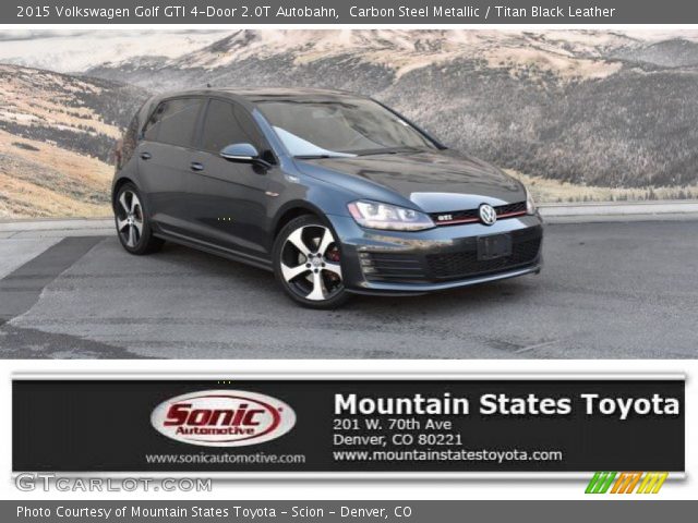 2015 Volkswagen Golf GTI 4-Door 2.0T Autobahn in Carbon Steel Metallic