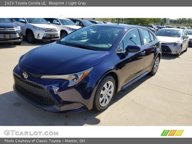 2020 Toyota Corolla LE in Blueprint