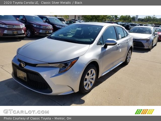 2020 Toyota Corolla LE in Classic Silver Metallic