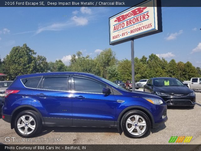 2016 Ford Escape SE in Deep Impact Blue Metallic