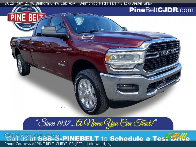 2019 Ram 2500 Bighorn Crew Cab 4x4 in Delmonico Red Pearl