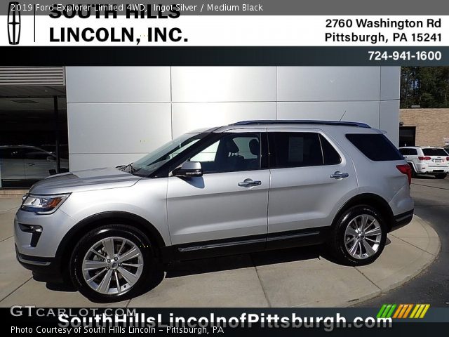 2019 Ford Explorer Limited 4WD in Ingot Silver